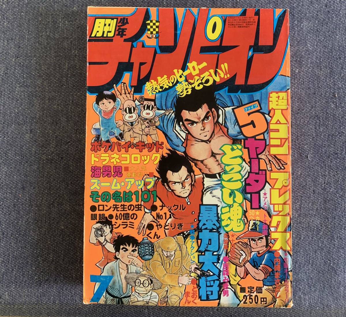 Yahoo!オークション 月刊少年チャンピオン1979年7月号 ドラネコロッ... Yahoo!オークション 月刊少年チャンピオン1979年7月号 ドラネコロッ...