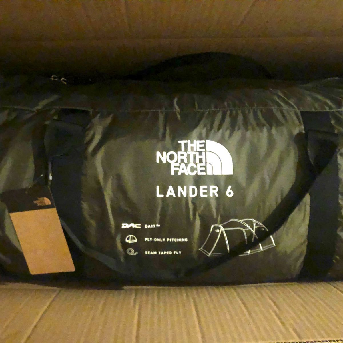 ノース フェイス THE NORTH FACE ランダー6 LANDER 6 NV22100 ニュートープグリーン NT テント