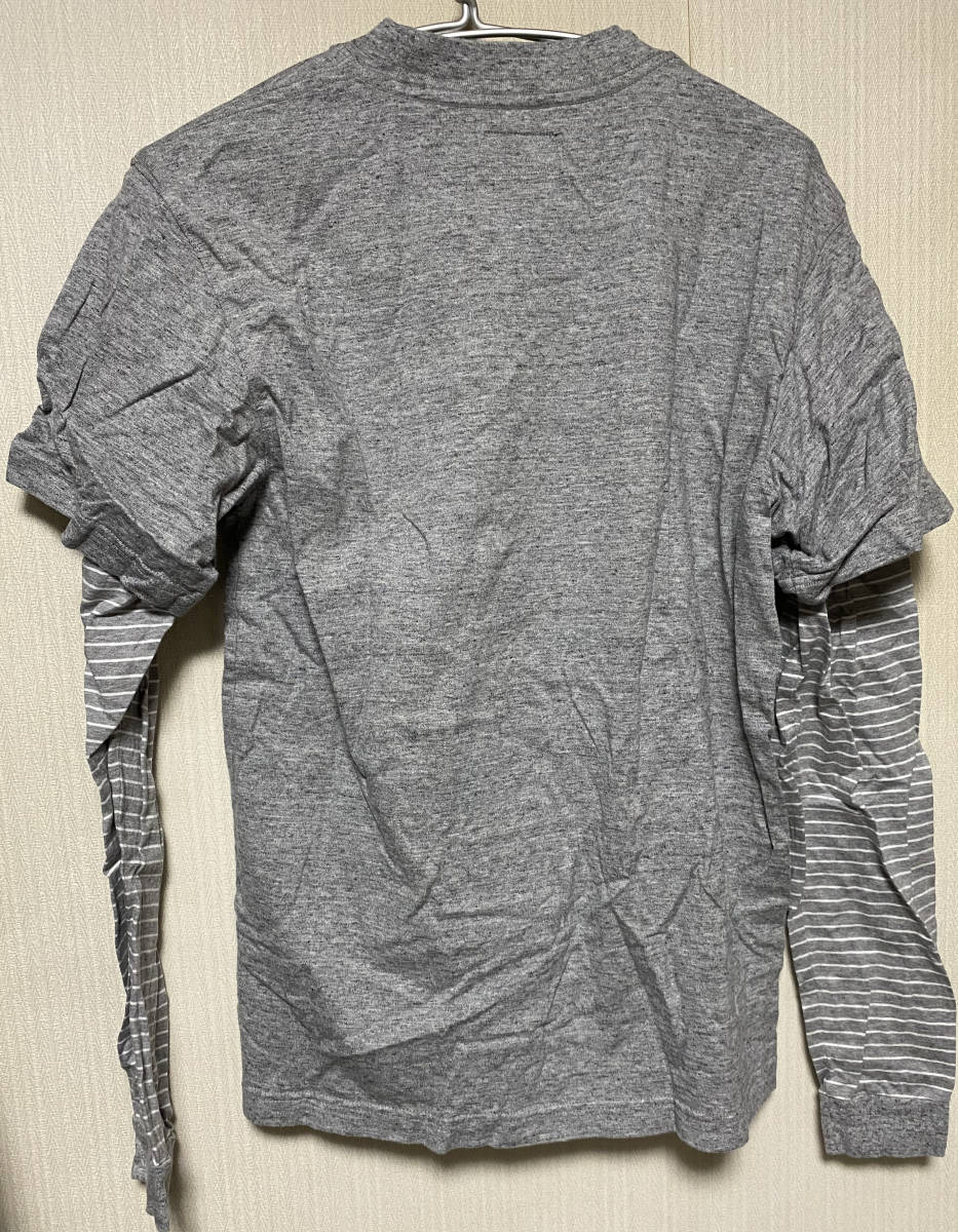 DESCENDANT MILITIA ／ LAYERED TEE レイヤードロングTシャツ item
