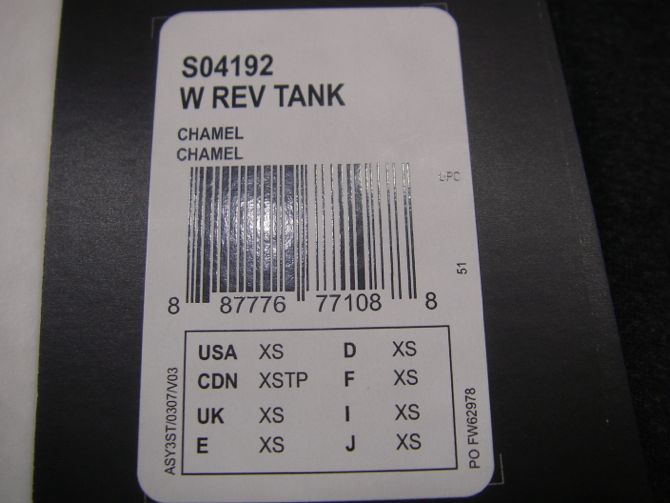 S43 Y-3 タンクトップ W REV TANK 新品未使用 Yohji Yamamoto adidas XS_画像7