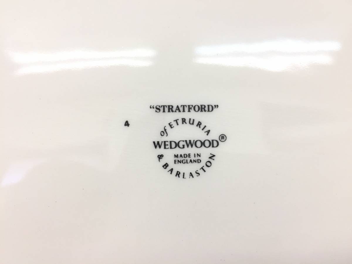 ウエッジウッド:Wedgwood ストラットフォード:stratford 大皿 オーバル 食器 ETRURIA BARLASTON_画像5