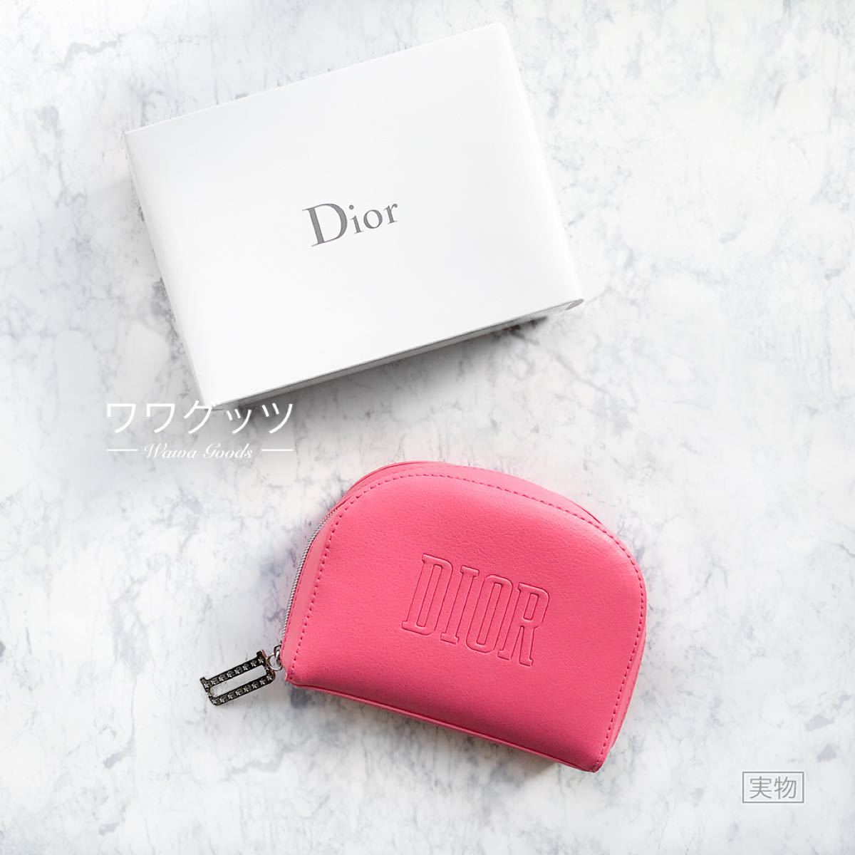 Paypayフリマ Dior ポーチ ピンク