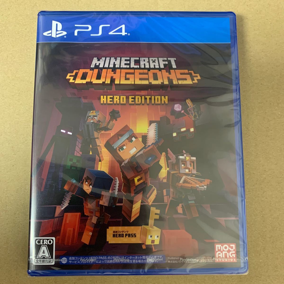 (新品未開封)【PS4】 Minecraft Dungeons Hero Edition