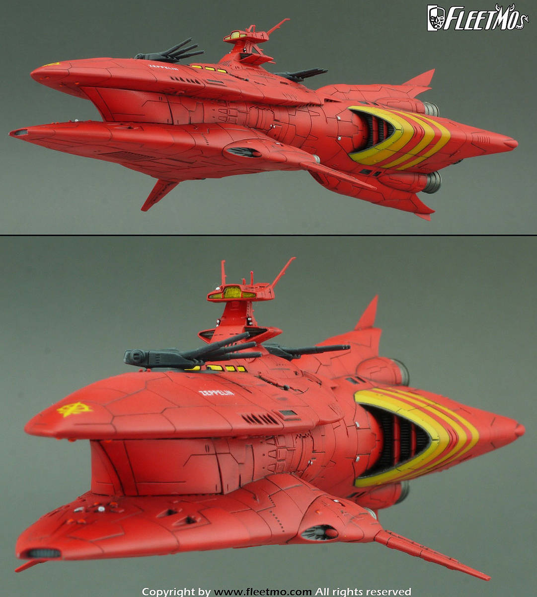 FLEETMO 1/1700 チベ級 ティベ型 高速重巡洋艦 グラーフ FLEETMO 1/1700 チベ級 ティベ型 高速重巡洋艦 グラーフ