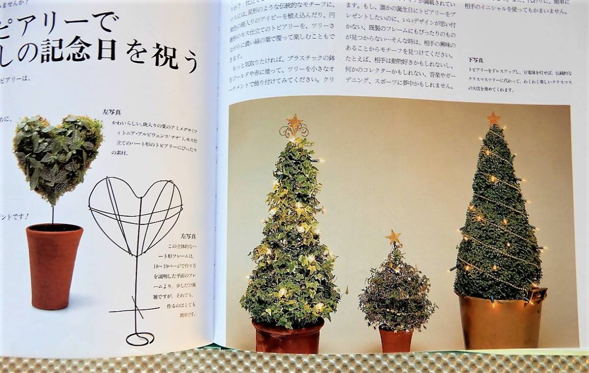 AP4 トピアリーをつくろう TOPIARY AND GREEN SCULPTURE / ガーデニング 庭 造園 「緑の彫刻」「鉢仕立て」の画像5