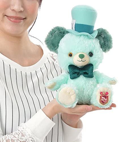  Disney Uni Bear 5 anniversary mint soft toy mystery. country. Alice mint ti Bear UniBearSity Disney store 