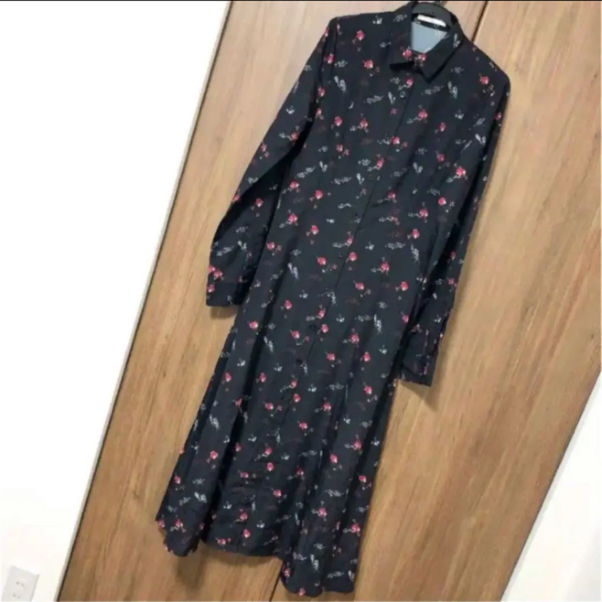 Paypayフリマ Sly レトロな花柄 ロングワンピース Paypayフリマ Sly レトロな花柄 ロングワンピース
