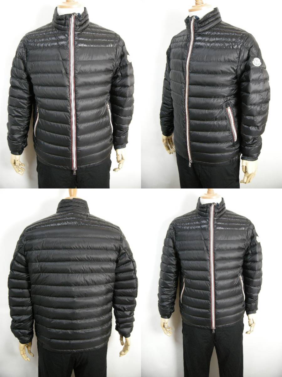 サイズ1■新品 本物保証■モンクレール ライトダウンジャケットDANIELダニエル/メンズ/MONCLER/999/ブラック/黒/ダウンパーカー_画像7