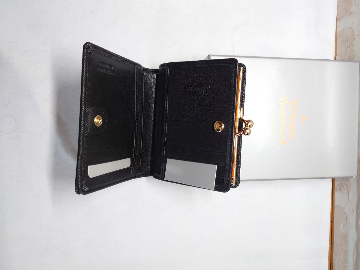 Vivienne Westwood 折財布 がま口 ヴィヴィアンウエストウッド シンプル