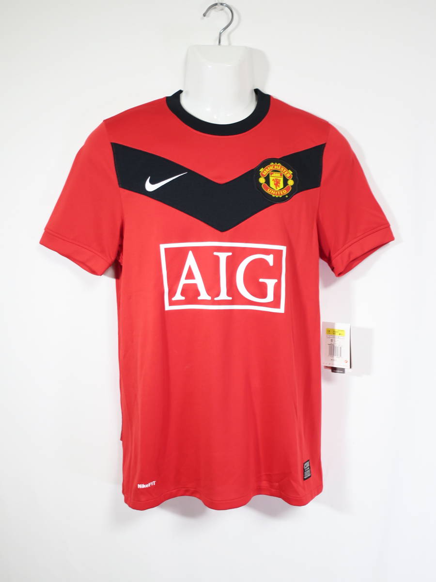 マンチェスター・ユナイテッド 09-10 ホーム ユニフォーム S ナイキ NIKE 未使用品 Manchester United サッカー シャツ_画像1