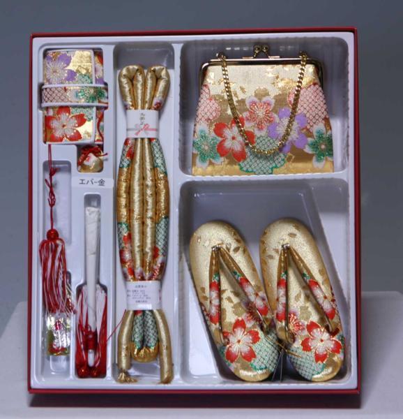 輝い 七五三 はこせこセット 草履サイズ18cm 2505 三~七歳用 7歳