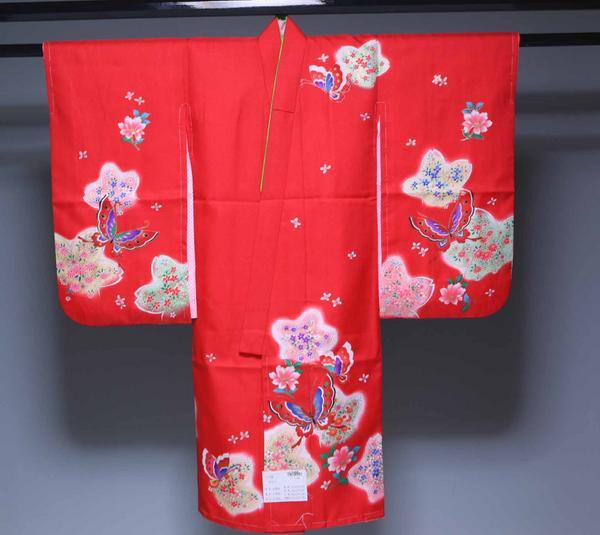  "Семь, пять, три" ясная погода надеты ( кимоно с длинными рукавами 3 лет для ) три .121