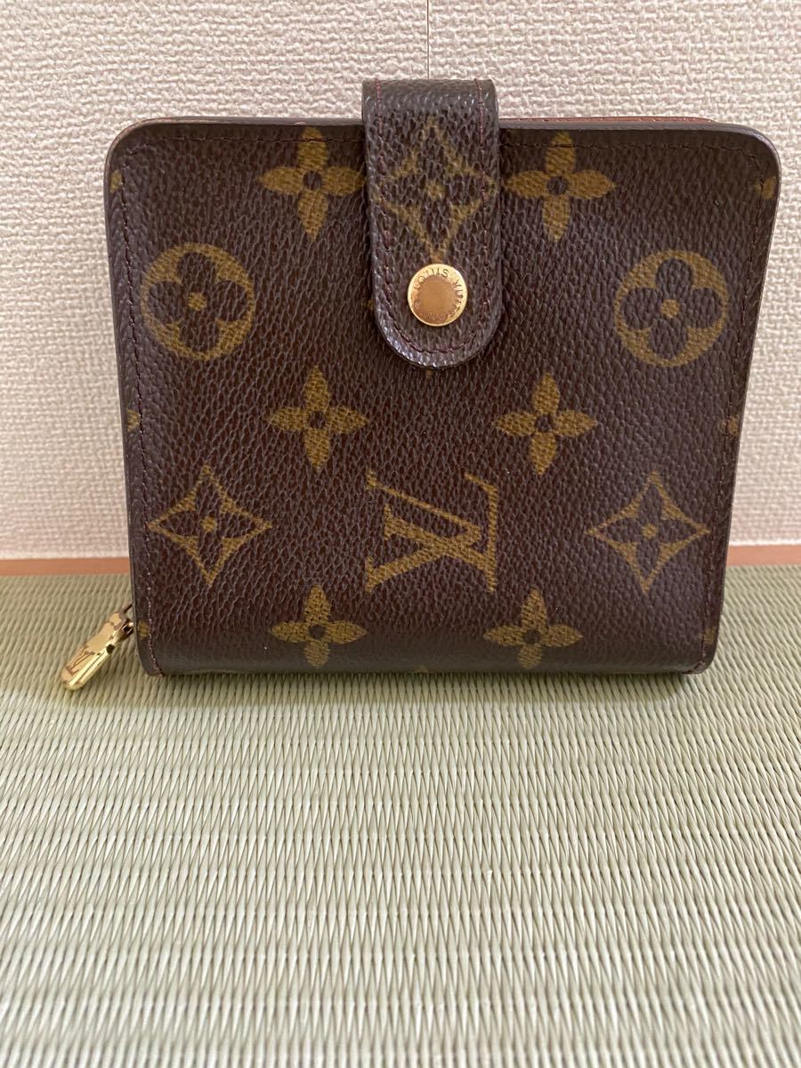 Louis Vuitton ルイヴィトン  コンパクトジップ 二つ折り財布 ラウンドファスナー