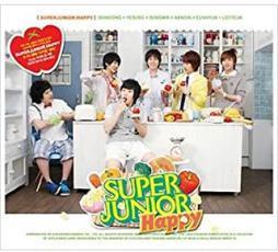 Cooking ? Cooking ! : Super Junior Happy 1st Mini Album CD+Mini Photo Book レンタル落ち 中古 CD_画像1