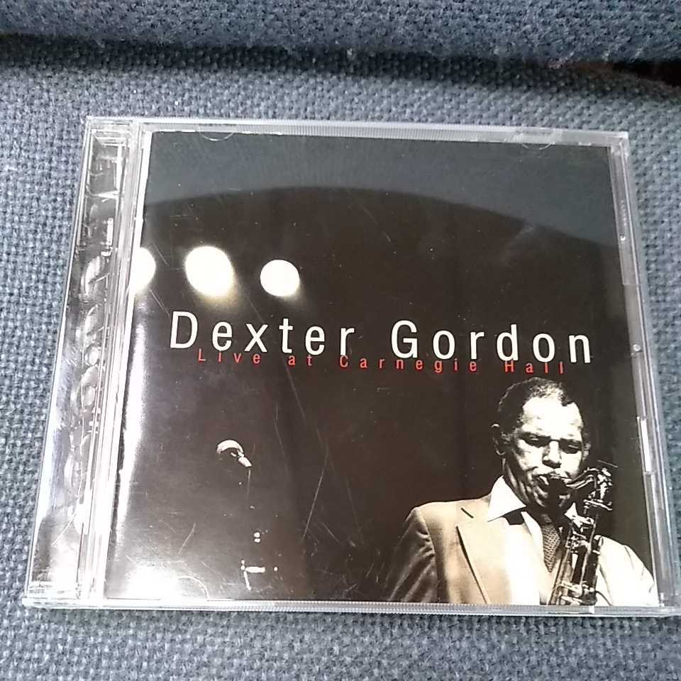 DEXTER GORDON/LIVE AT CARNEGIE HALL 1978 中古CD_画像1
