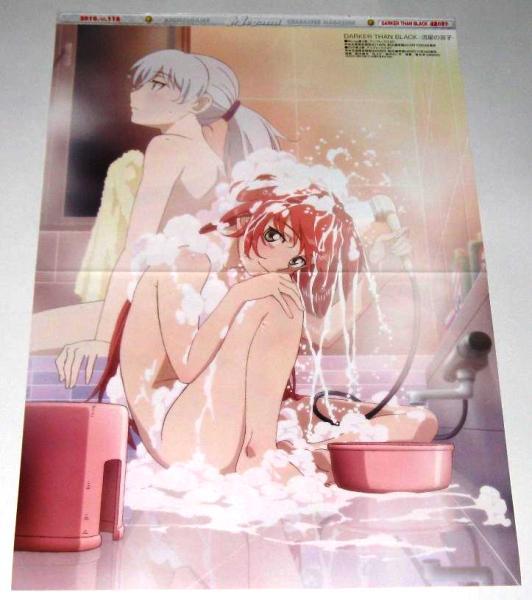 ピンナップ/涼宮ハルヒの消失DARKER THAN BLACK(入浴/全裸)_画像2