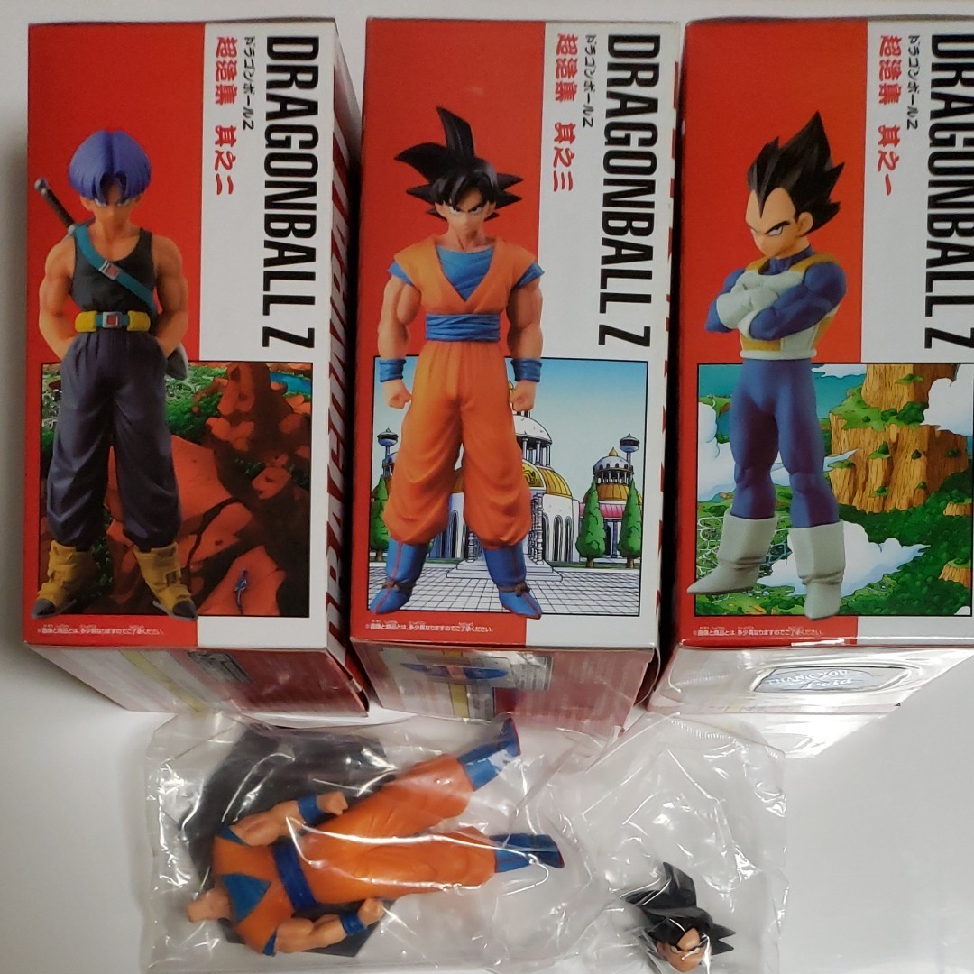 Paypayフリマ ドラゴンボールzフィギュア超造集3体 Paypayフリマ ドラゴンボールzフィギュア超造集3体