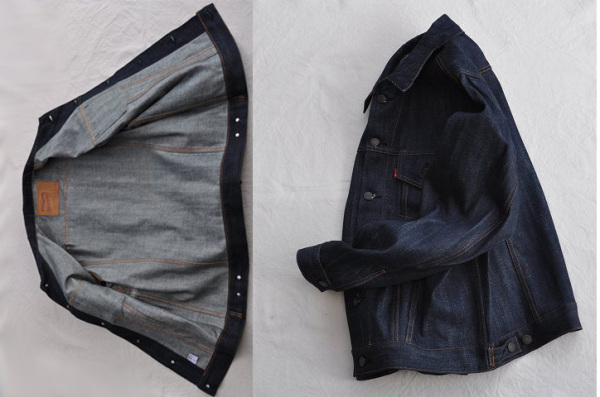 デニムジャケット　３ｒｄモデル　サイズ４２　リジッド　新品　ＧＥＮ３_画像3