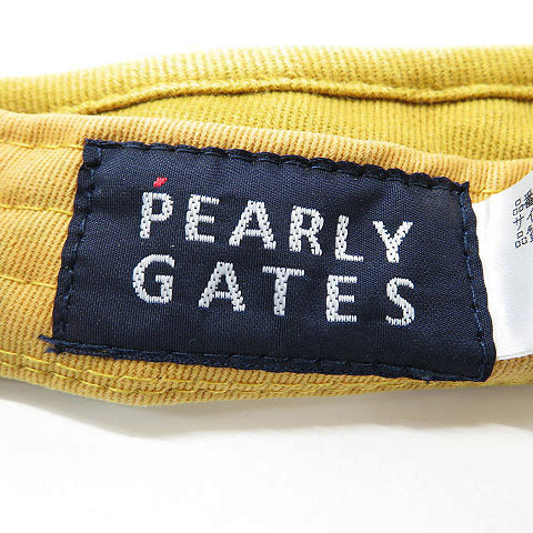 【即決】PEARLY GATES パーリーゲイツ 053-7187002 サンバイザー ブラウン系 FR [240001448461] ゴルフウェア メンズ_画像6