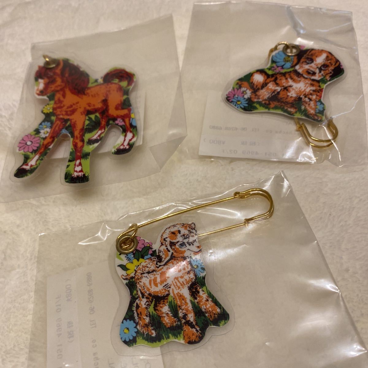  muchacha animal accessory 3 kind together new goods 