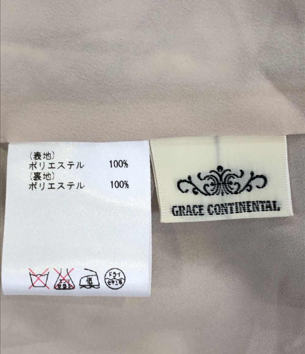 美品 グレースコンチネンタル 花柄 長袖ワンピース レディース SIZE 38 (S) GRACE CONTINENTAL_画像3