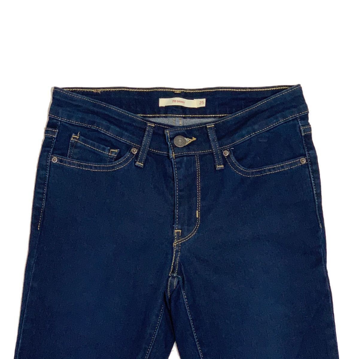 440g Levi's リーバイス ストレッチスキニー 711 SKINNY W25 ウエスト