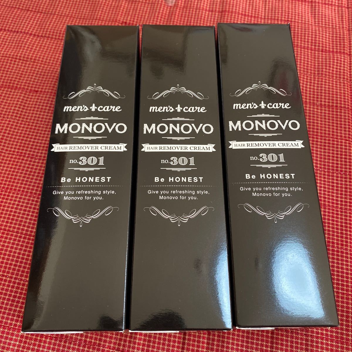 monovo 脱毛クリーム ヘアリムーバークリーム 3本セット