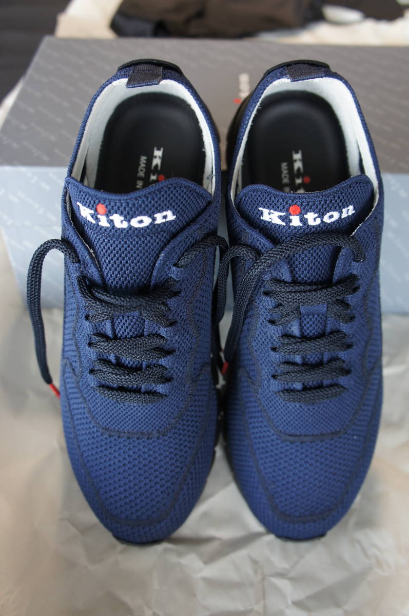 新品【Kiton（キートン）】スニーカー（イタリア製） ＜6サイズ＞