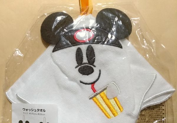 新品 東京ディズニーリゾート ウォッシュタオル おばけミッキー TDR Halloween 2019 限定 吊りタオル ハロウィン ミッキーマウス Disney_画像5