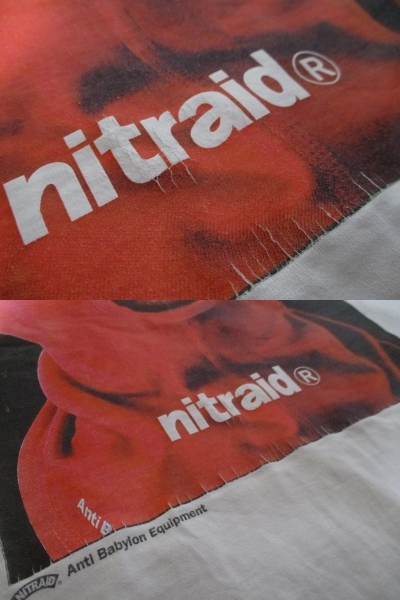 nitraid Nitraid mask man panel print T-shirt L size 