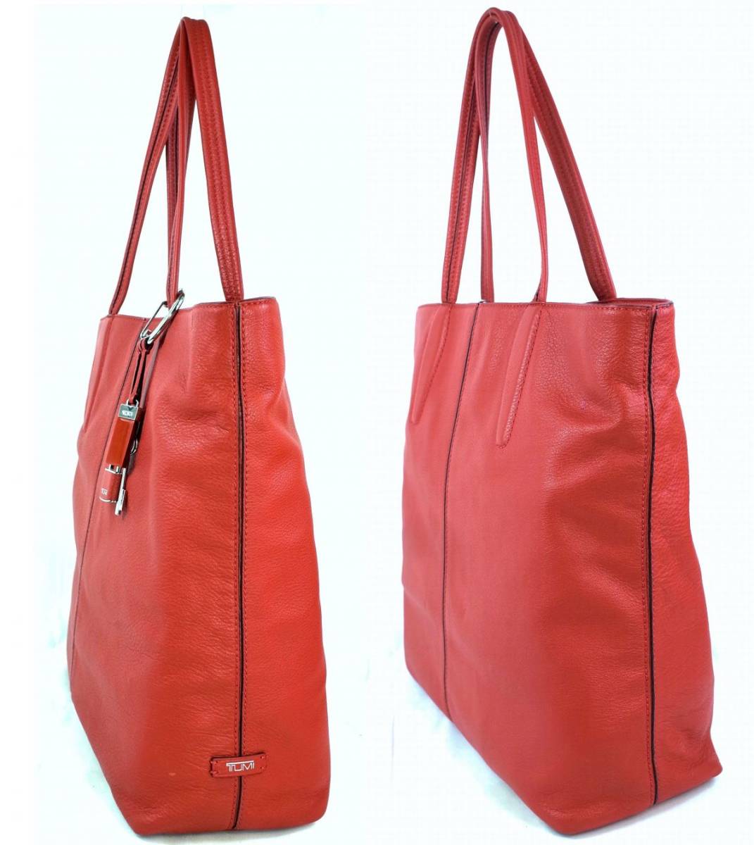 トゥミ 73340KG 『CARLI 』ノース/サウス レザー・トート極美品 | www