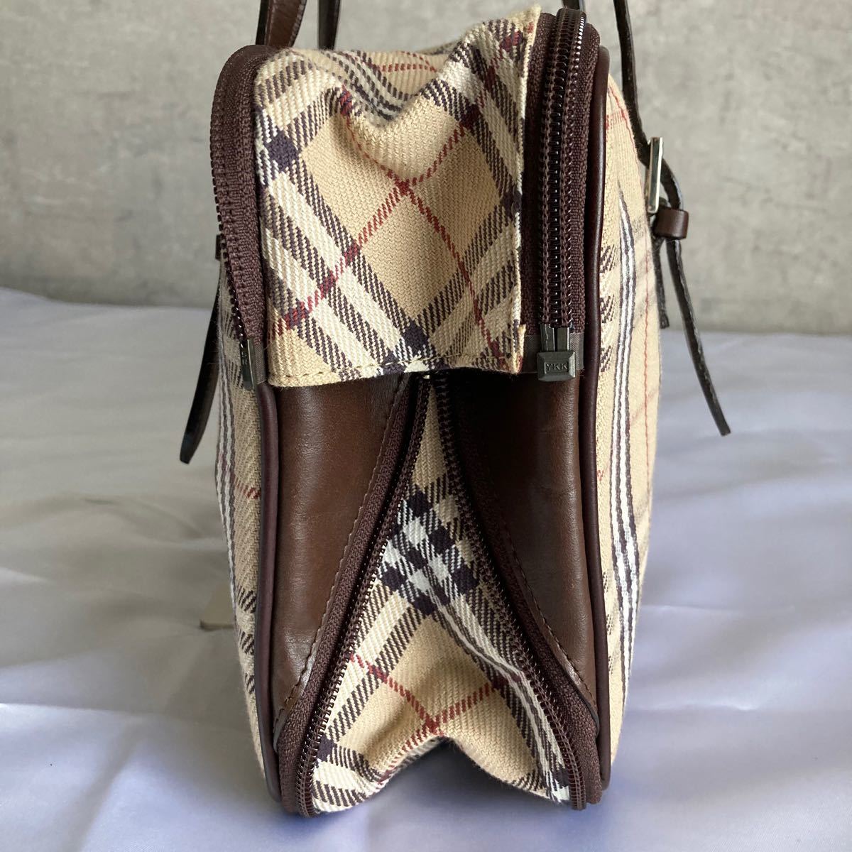 【美品】バーバリー　ブルーレーベル　トートバッグ　ノバチェック　ハンドバッグ　 BURBERRY