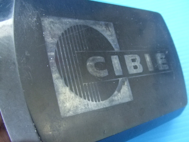 当時物 中古1個 CIBIE 35 角型 フォグランプ ライトカバー シビエ 旧車 角形 黒 黒色 ブラック 1_画像2