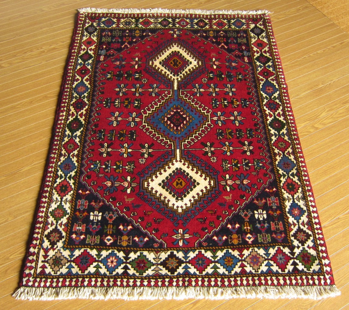 気質アップ 【146×104】イラン直輸入★ヤラメ産ペルシャ絨毯■1917-471-50 カーペット一般 気質アップ 【146×104】イラン直輸入★ヤラメ産ペルシャ絨毯■1917-471-50 カーペット一般