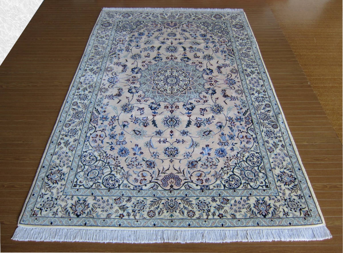 独創的 【261X161】イラン直輸入☆ナイン産ペルシャ絨毯□1889-538