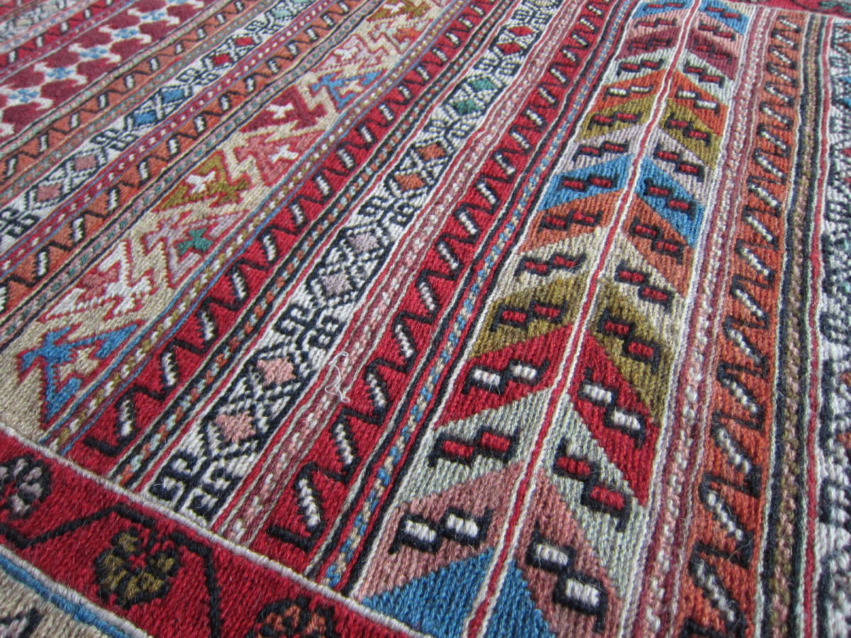 【285×80】イラン直輸入★アゼルバイジャン産キリム・KILIM■1963-441-36_画像5