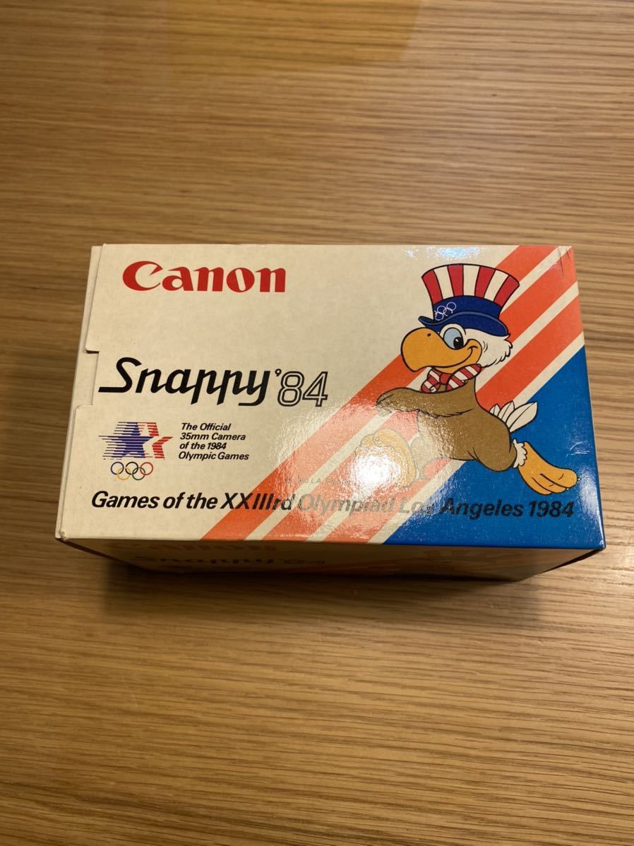 未使用品 Canon snappy 84年 オリンピックモデル 簡易動作確認済み