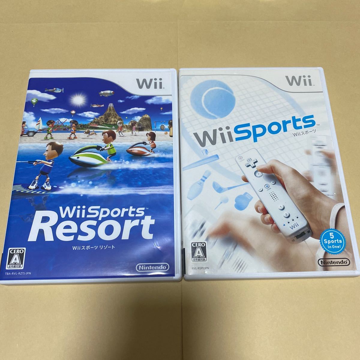 WiiスポーツリゾートとWiiスポーツ