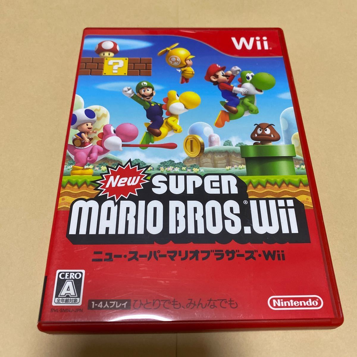 NewスーパーマリオブラザーズWiiとはじめてのWii