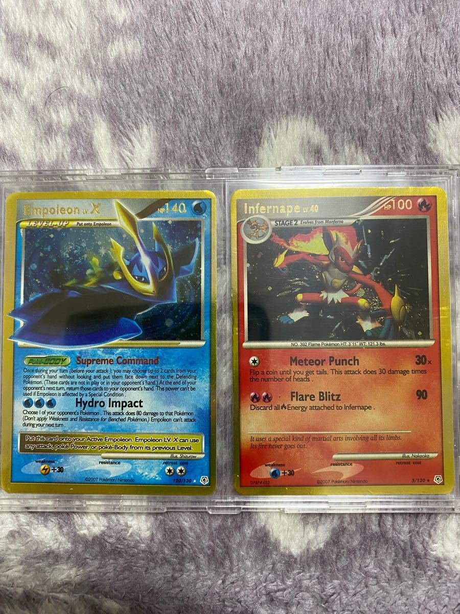 Paypayフリマ ポケモンカード 海外版 エンペルト エンペルトx ゴウカザル ポケカ ポケモンカードゲーム 美品 Paypayフリマ ポケモンカード 海外版 エンペルト エンペルトx ゴウカザル ポケカ ポケモンカードゲーム 美品