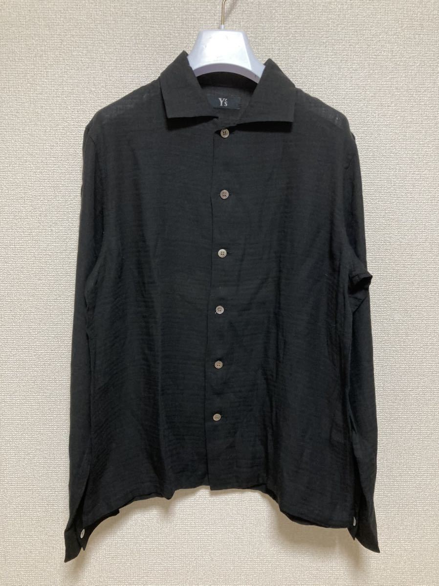 新品本物 レーヨンシャツ ヨウジヤマモト ワイズ Yamamoto Yohji Y's