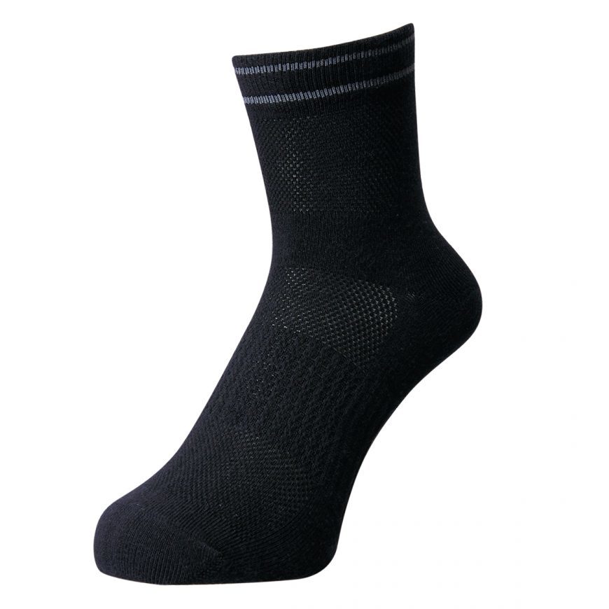 [ стоимость доставки 230 иен ] жемчуг izmiS 22~24 прохладный nes носки черный женский мужской двоякое применение размер 