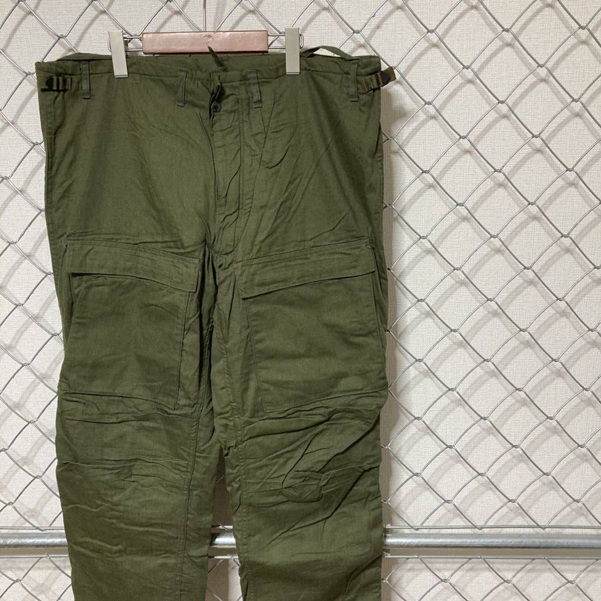 アメリカ軍 実物 80年製 SUIT CHEMICAL PROTECTIVE WINFIELD社 ミリタリーパンツ M