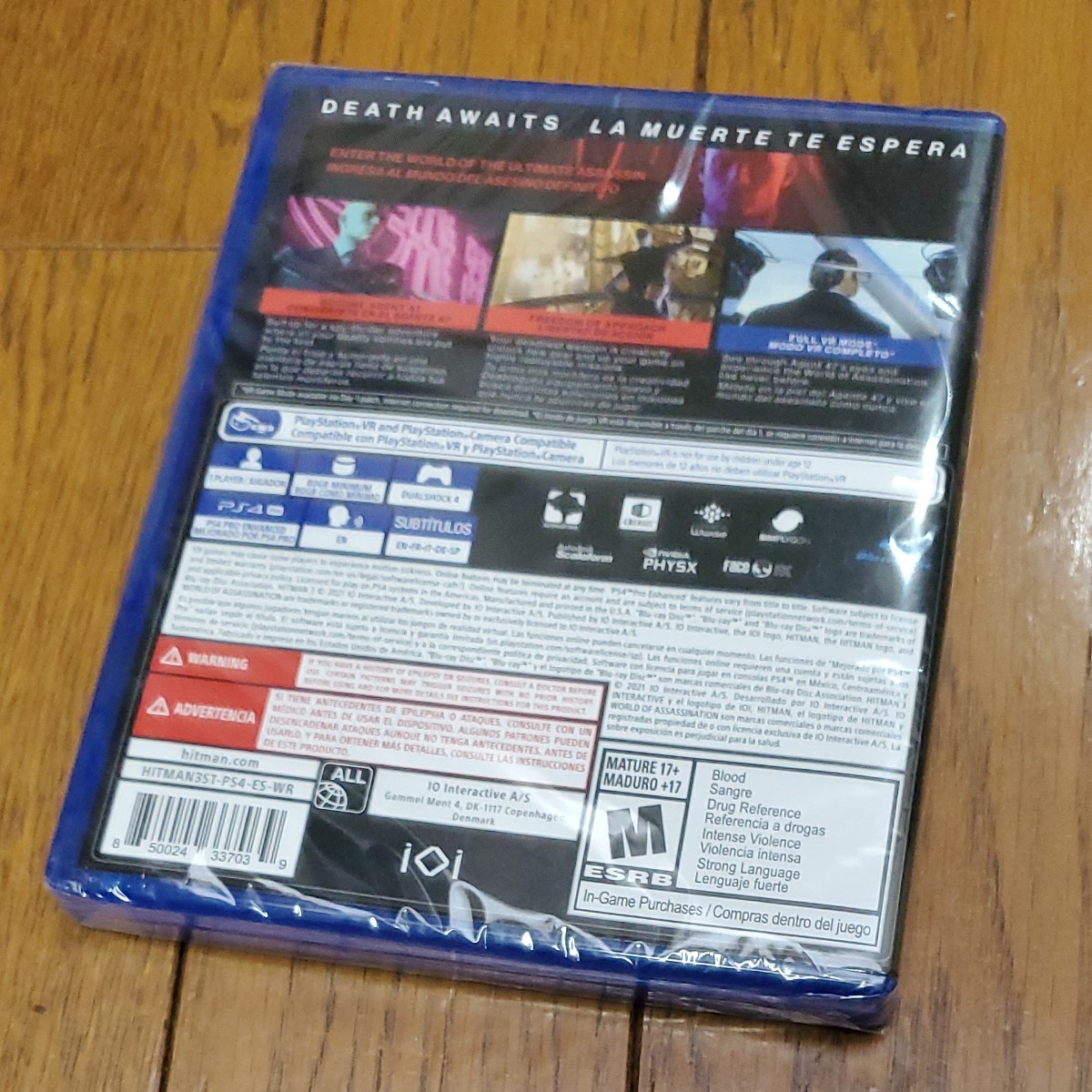 Hitman3 PS4 北米版 ヒットマン3 未開封