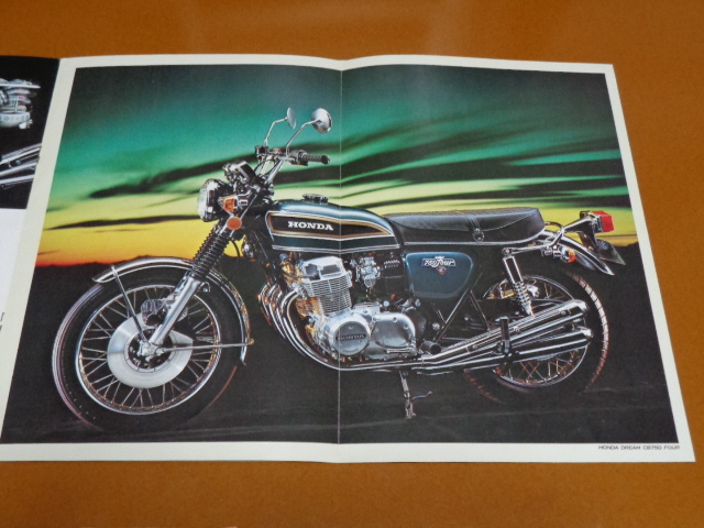 CB750FOUR catalog. inspection CB750 K,CB750F,CB400 F, Honda,HONDA, air cooling,4 cylinder, old car 