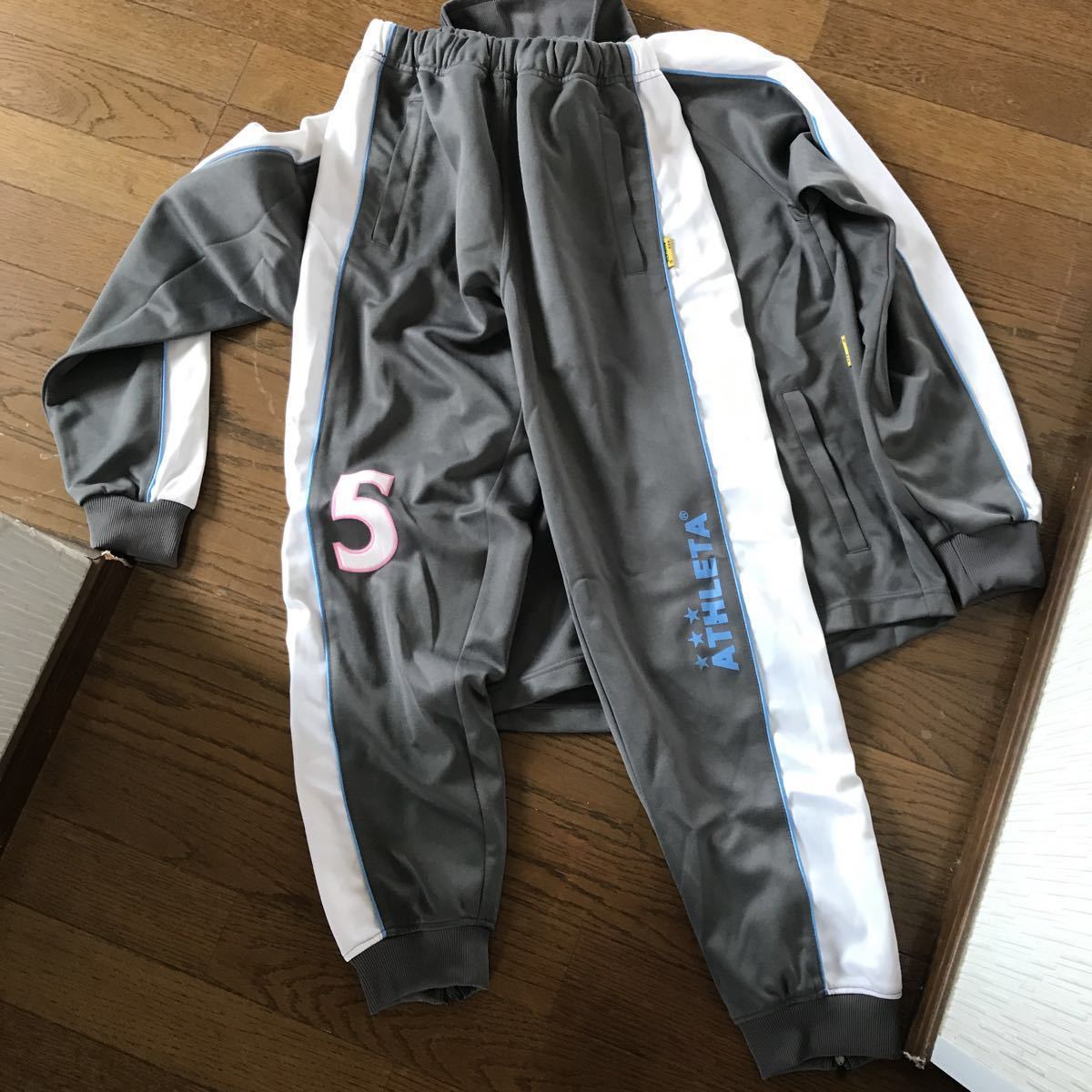 激レア なでしこ サッカー 支給 ATHLETA ジャージ上下セット 激レア なでしこ サッカー 支給 ATHLETA ジャージ上下セット