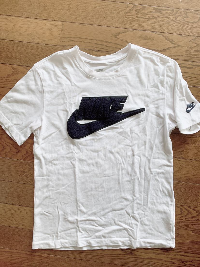 NIKE ナイキ 半袖 Tシャツ ワッペン 白 ロゴ メンズ S ワッペンロゴ ストリート SB レア トップス シャツの画像4