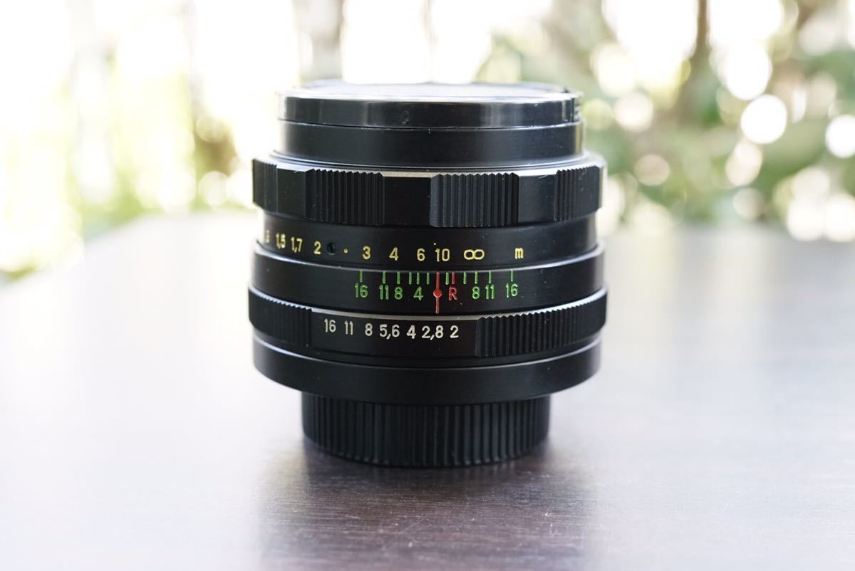 ほぼ未使用品 Helios-44M 58mm f2 ヘリオス ぐるぐるボケ オールド