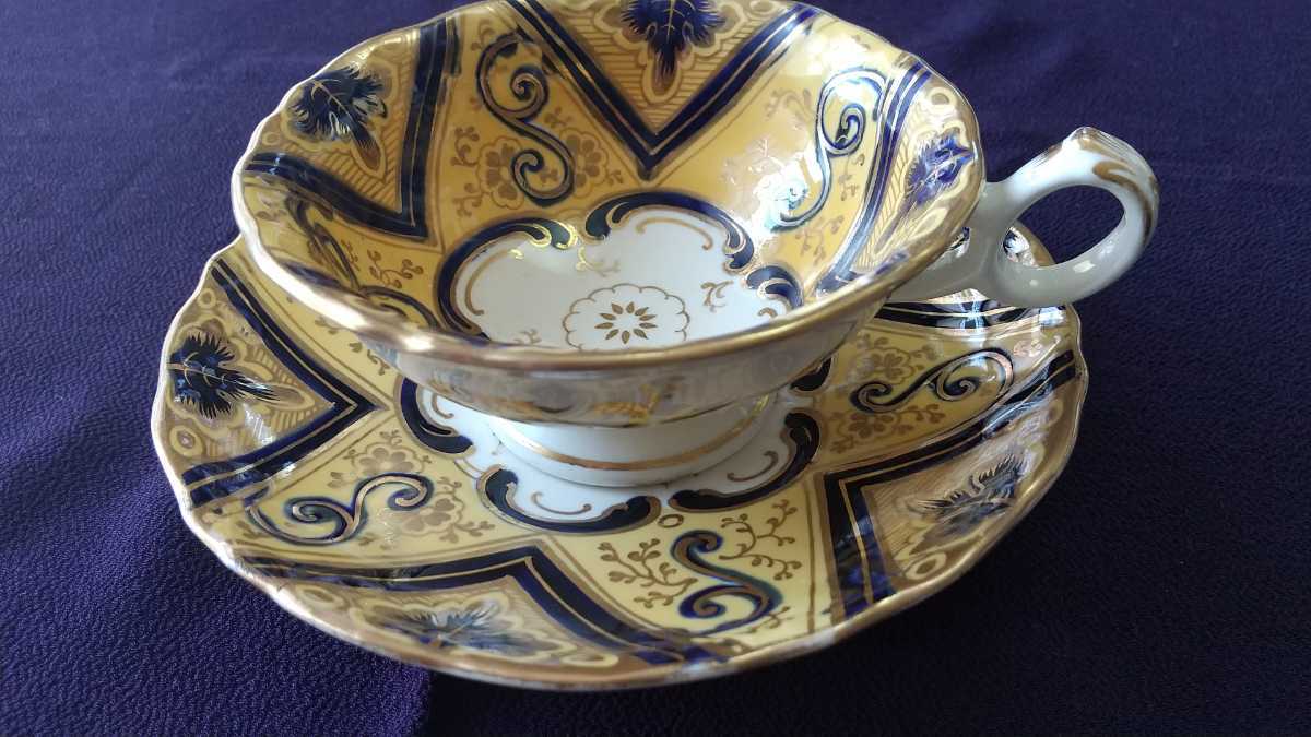G.W.BOWERS Cup&Saucer(1840年頃)