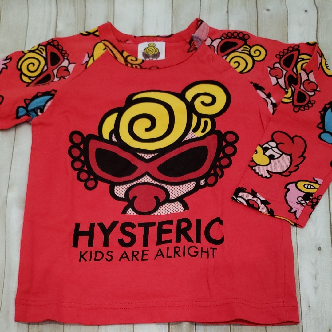 最新入荷 ヒステリックミニ Tシャツ 90 ヒスミニ トップス 最新入荷 ヒステリックミニ Tシャツ 90 ヒスミニ トップス